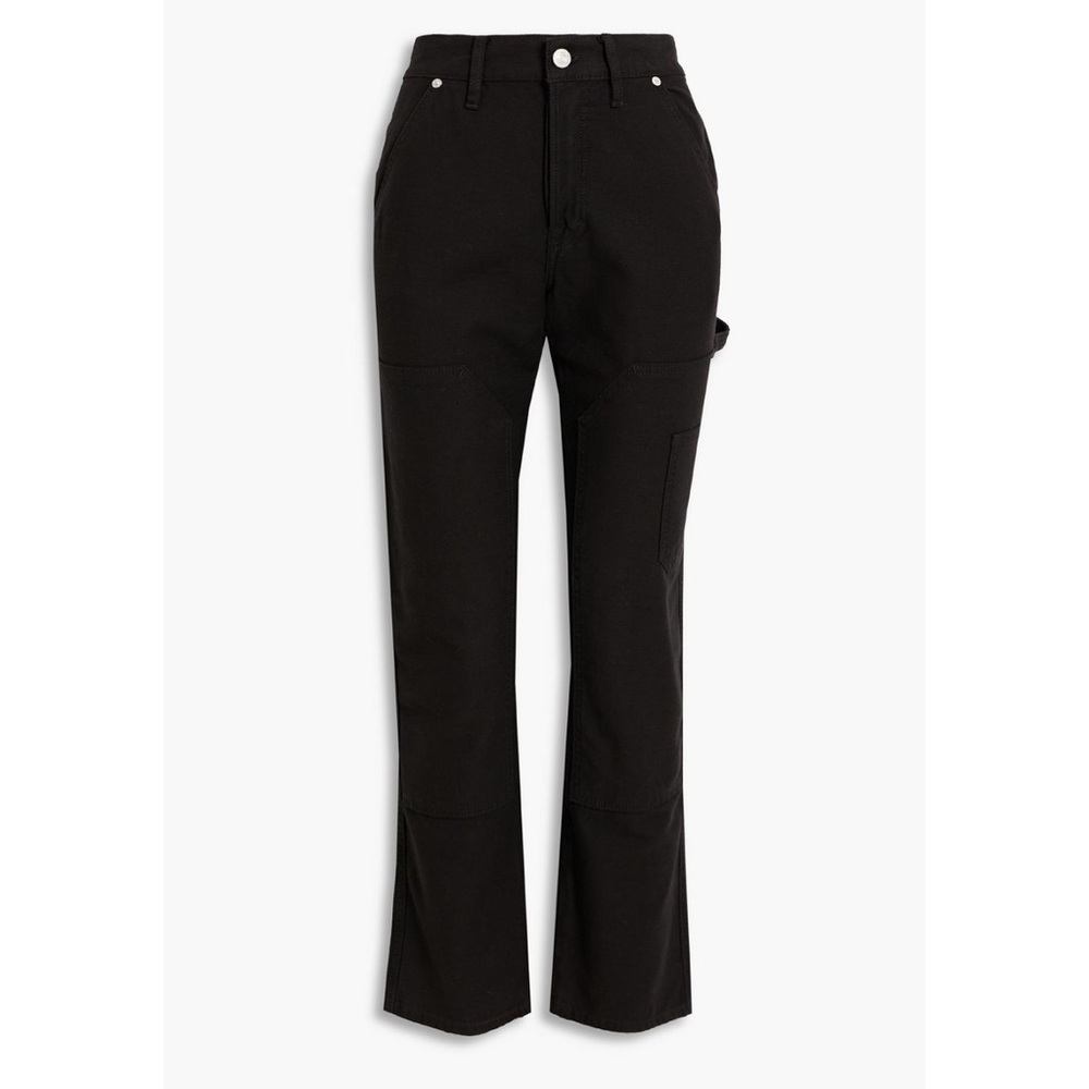 FRAME
Le Slouch cotton-canvas straight-leg pants